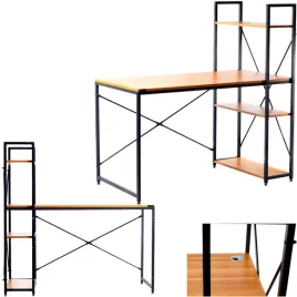 biurko-komputerowe-loft-z-polkami-drewniano-metalowe-dab-miodowy-120x60-cm
