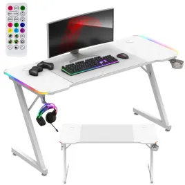 biurko-komputerowe-gamingowe-ledy-rgb-pilot-podkladka-xxl-karbon-biale