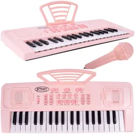 keyboard-organy-mikrofon-dla-dzieci-37-klawiszy-pianinko-elektroniczne