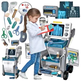 wozek-medyczny-zestaw-lekarski-malego-doktora-rentgen-xxl-lekarz-ekg-rtg