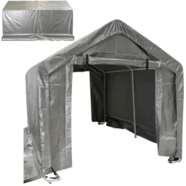 namiot-garazowy-na-motor-szary-polietylenpe-kompaktowy-wodoodporny-23x36m