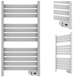grzejnik-lazienkowy-cecotec-9000-twin-towel-white-wieszak-led-ip24-500w