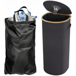 kosz-do-segregacji-120l-na-butelki-puszki-z-workiem-skladany-recyklingu