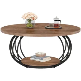 stolik-kawowy-hoga-jw1143-100-x-100-x-46-cm-czarny-brazowy-solidna-rama