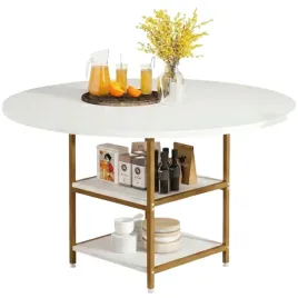 okragly-stol-jadalniany-bialy-brazowy-hoga-hl040-120-cm-zintegrowane-polki