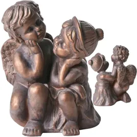 figurka-ogrodowa-ozdobna-chlopiec-aniolek-i-dziewczynka-dzieci-brazowy