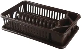 bentom-suszarka-do-naczyn-z-ociekaczem-lux-brazowa-42x26-cm
