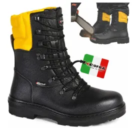 wysokie-buty-robocze-dla-pilarzy-skorzane-wodoodporne-antyprzebiciowe-cofra