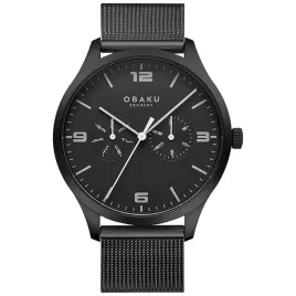 zegarek-meski-obaku-denmark-v249gmbbmb-czarny