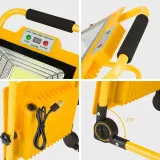 reflektor-led-ledmo-zolty-60w-pilot-stan-nowy