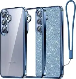 etui-na-telefon-galaxy-s24-62-meifigno-niebieskie-brokatowe