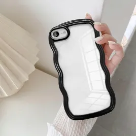plecki-etui-ochronne-na-telefon-iphone-8-bezbarwne-z-czarna-ramka-alymiya