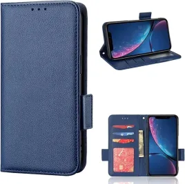 etui-z-klapka-na-telefon-blackview-a96-skorzany-granatowy