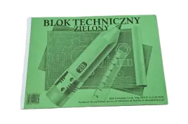 blok-techniczny-szkolny-a4-zielony-8-kartek