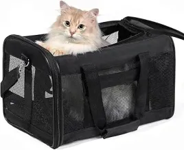 transporter-dla-zwierzat-skladany-28x40x28-cm-czarny-podrozny