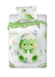 komplet-poscieli-dino-100-x-135-cm-wielokolorowy