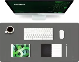 podkladka-na-biurko-90-x-43-cm-ciemnoszara-wodoodporna-dwustronna