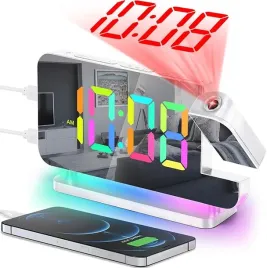 budzik-cyfrowy-z-podswietleniem-rgb-led-i-projektorem-zegar-lustrzany-bialy