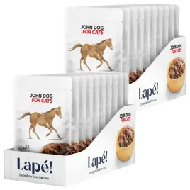 john-dog-for-cats-lape-20x100g-monobialkowa-mokra-karma-dla-kota-z-konina