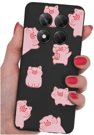 etui-do-xiaomi-redmi-note-14-pro-5g-or-wzory-or-silikonowe-matt-case