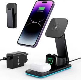 stacja-ladujaca-ladowarka-indukcyjna-do-iphone-3w1-mag-safe-5w-czarna