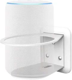 uchwyt-scienny-do-google-home-do-gniazdka-elektrycznego-bialy