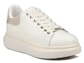 sneakersy-damskie-bezowe-goe-rr2n4004-skorzane-na-platformie-sznurowane