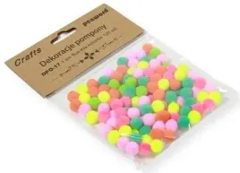 dekoracje-pompony-1cm-fluo-mix-kolorow-120szt