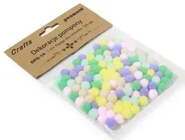 dekoracje-pompony-1cm-pastel-mix-kolorow-120szt