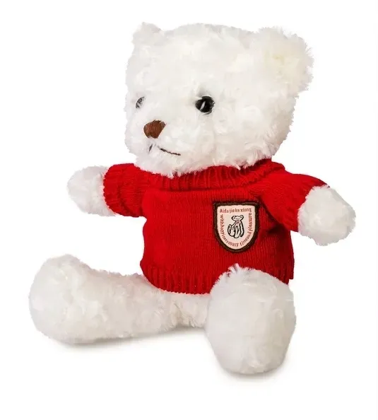 mis-bialy-22cm-w-sweterku-czerwony-plec-chlopcy-dziewczynki