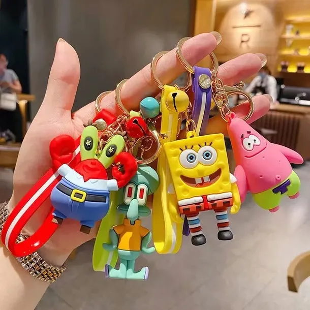 brelok-spongebob-12cm-mix-material-papier-plastik-tkanina