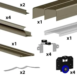 system-do-szaf-slidup-280-2-skrzydla-prowadnica-200-cm-kolor-oliwkowy