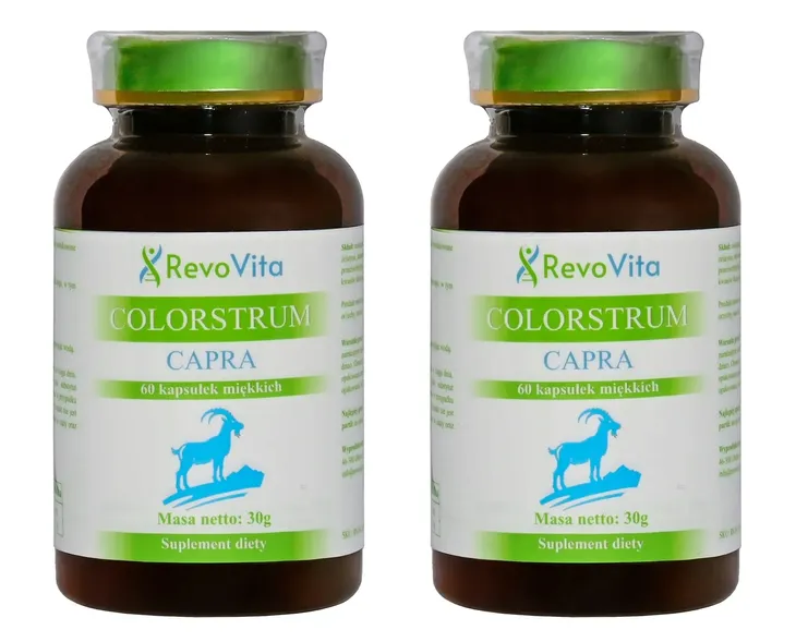 Kozie Colostrum Capra 500mg IG40 - Siara 120 kapsułek
