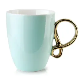 kubek-porcelanowy-infinity-gold-turkusowy-mietowy-zlote-ucho