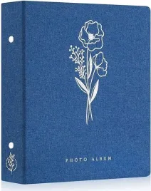 album-fotograficzny-na-zdjecia-duzy-lniana-okladka-400-kieszeni-niebieski