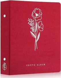 album-fotograficzny-na-zdjecia-duzy-lniana-okladka-400-kieszeni-czerwony