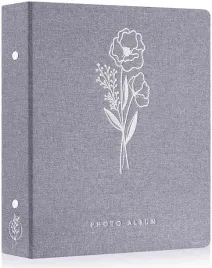album-fotograficzny-na-zdjecia-duzy-lniana-okladka-400-kieszeni-szary
