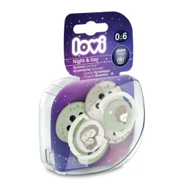 lovi-smoczek-uspokajajacy-nightandday-0-6-m-2-szt