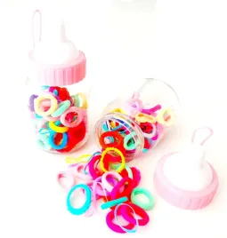 male-gumki-gumeczki-2-cm-dzieciece-do-wlosow-organizer-butelka-65-szt