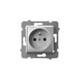 ospel-aria-gniazdo-elektryczne-pojedyncze-z-uziemieniem-srebrne-modul