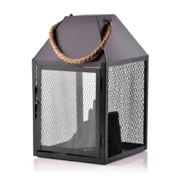lampion-dekoracyjny-metalowy-kominek-led-czarny