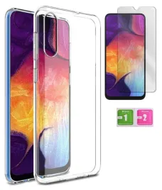 etui-silikonowe-2mm-do-samsung-galaxy-a50-obudowa-case-szklo-na-ekran-9h