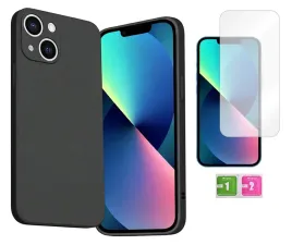 etui-matowe-do-iphone-13-mini-czarny-pokrowiec-plecki-szklo-na-ekran-9h