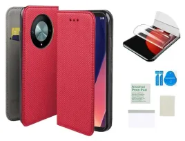 etui-z-klapka-do-honor-magic-6-lite-honor-x50-5g-czerwony-folia-ochronna