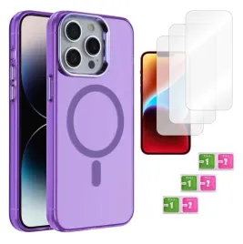 etui-do-iphone-14-plus-magsafe-matowy-case-kolory-szkla-na-ekran-3-sztuki