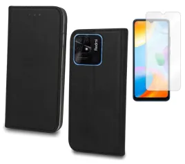 etui-z-klapka-do-xiaomi-redmi-10c-4g-obudowa-smart-magnetic-czarny-szklo