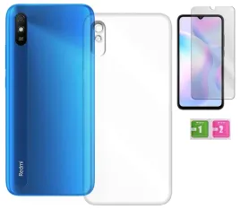 etui-silikonowe-2mm-do-xiaomi-redmi-9a-9at-szybka-na-ekran-9h-ochronna