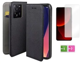 etui-z-klapka-do-xiaomi-13t-czarny-smart-magnet-obudowa-szklo-hartowane-9h