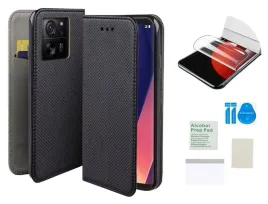 etui-z-klapka-do-xiaomi-13t-czarny-magnet-case-folia-ochronna-na-ekran-9h