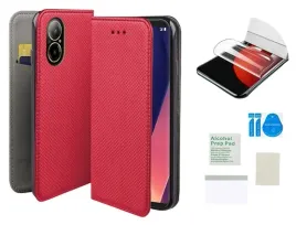 etui-z-klapka-do-realme-c67-4g-czerwony-obudowa-case-folia-ochronna-tpu